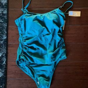 Kona Sol teal one piece
